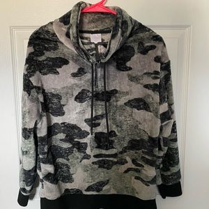Womens camo sweater